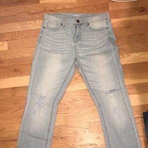 BDG high rise cigarette ankle jeans